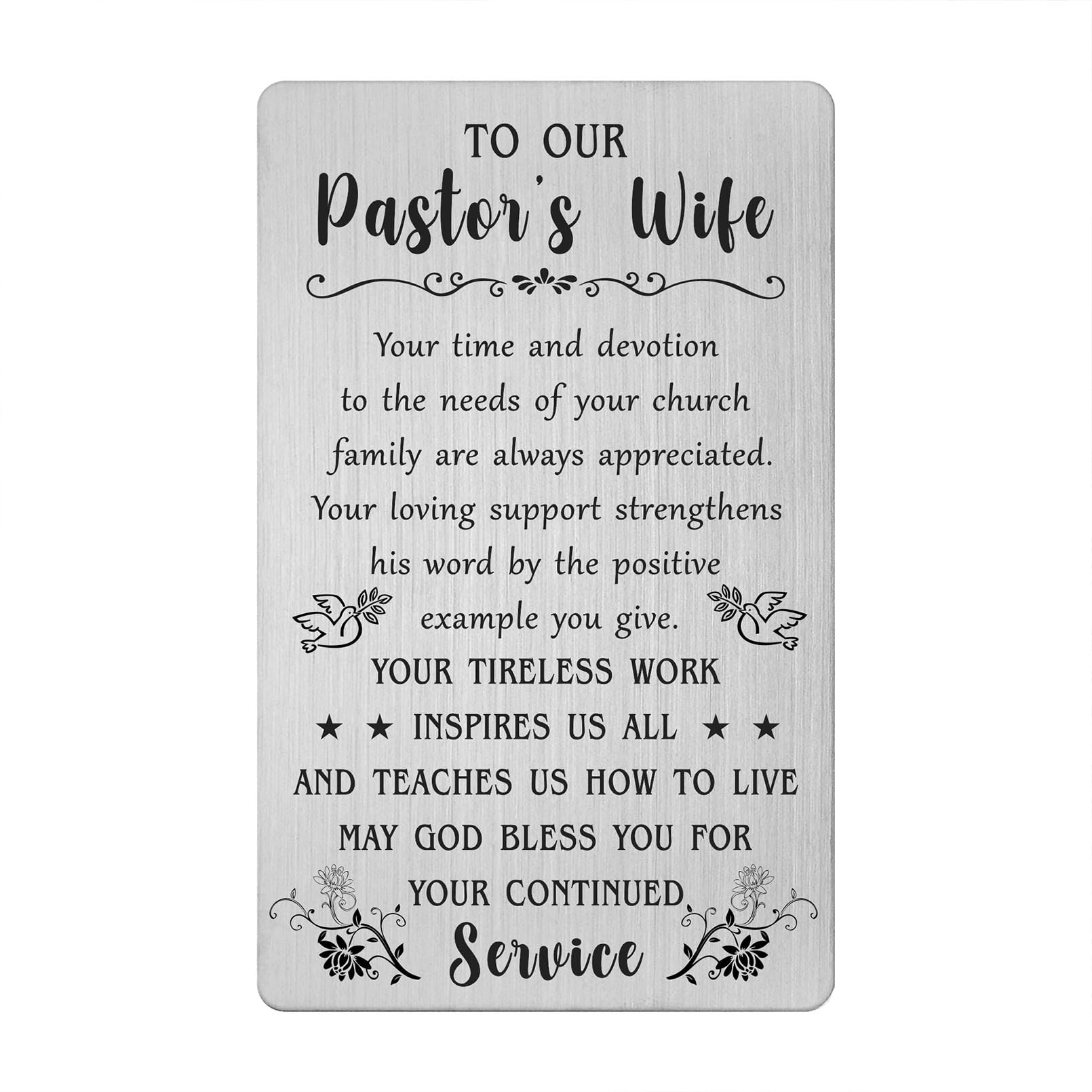 Gezxin Pastor's Wife Appreciation Gifts for Women- Gifts for Pastors Wife Appreciation Day Birthday Ideas- Anniversary Christmas Valentines Day Easter Presents