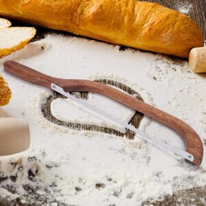 YAPULLYA Sourdough Bread Knife Slicer, Bow Knife for Sourdough, Bread Saw for Homemade Bread, Fiddle Bow Design Sourdough Knife for Slicing