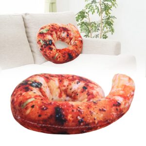 Jauarta Food Cushion Pillow Sleeping Decoration Plush Toys Gift Back Support Simulation Food Pillow (Grilled Shrimp Pillow)