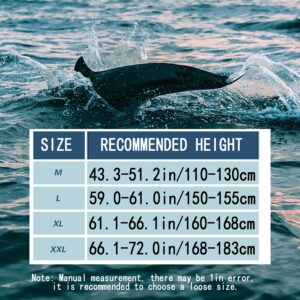 Shark Blanket Wearable Flannel Blanket Cozy Blanket Hoodie Shark Sleeping Bag Cartoon Animals One-Piece Blanket for Adults & Kids Blue XL(61-66in)