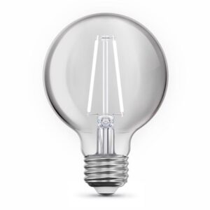 Feit Electric White Filament G25 E26 (Medium) Filament LED Bulb Daylight 40 Watt Equivalence 3 pk