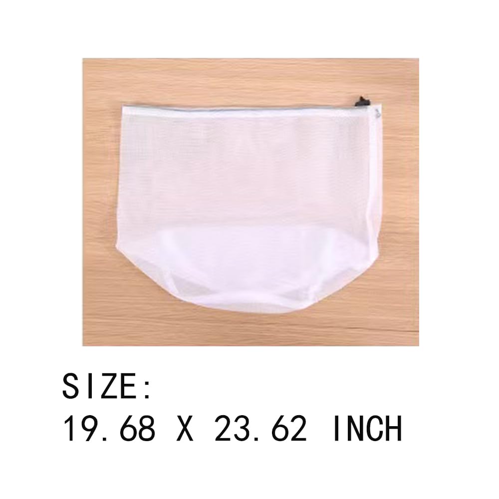 Laundry Bags/Mesh Wash Bags for Delicates/Lingerie/Garment/bra (WHITE 1)