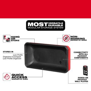 SAclI Fits Milwaukee 48-22-8071 PACKOUT Large Magnetic Wall Mounted Bin