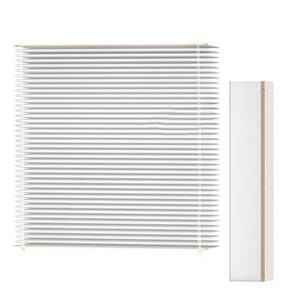 401 replacement filter compatible with aprilaire 401 space-gard 2400 air conditioner pleated filter (2 pack)