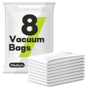 vmstr 8 travel vacuum bags for storage(19.7 * 27.5"), vacuum sealed bags for clothes and clothing