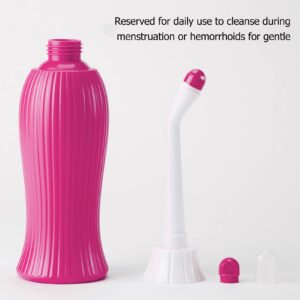 Postpartum Peri Bottle, 450ml Easy to Grip Inverted Ergonomic Portable Bidet Sprayer Perineal Relief for Maternity ()