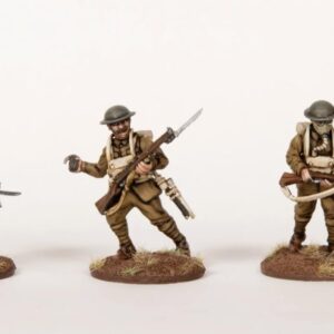 The Great War - British Infantry 1916-18 (30 Figures) Multi-Part Hard Plastic 28MM Figures