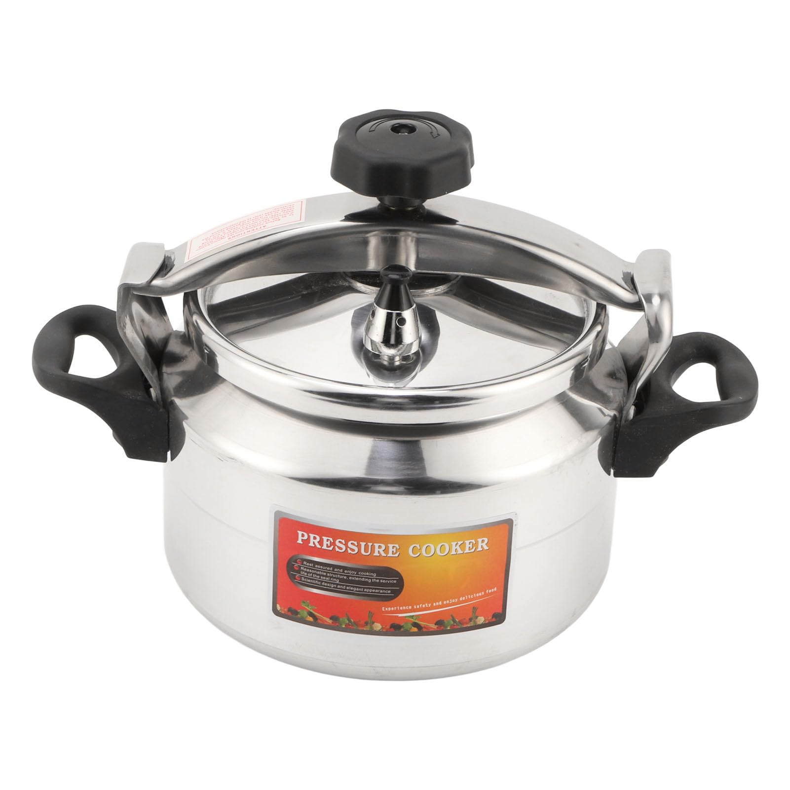 Pressure Cooker, 3/4 / 5 Liters Aluminum Explosion Proof Pressure Canner for Home and Commercial Use, with Easy Opening & Closing Lid for Gas, Electric, or Stoves ()