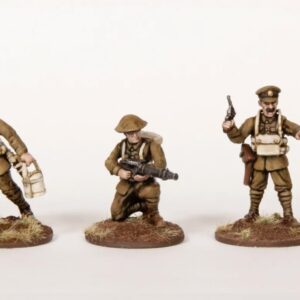 The Great War - British Infantry 1916-18 (30 Figures) Multi-Part Hard Plastic 28MM Figures