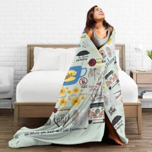 VIFUSAYA Girls Super Soft Microfleece Blanket Lightweight Cozy,for Beds/Sofa/Couch/Picnic/Camping/Travel Blanket 60"X50"