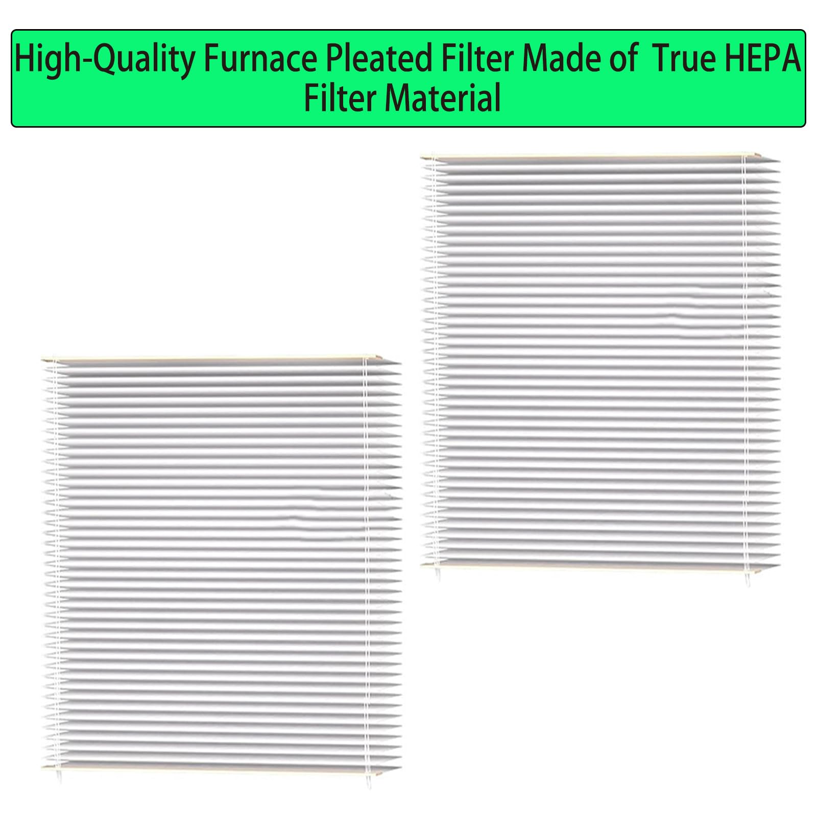 401 Replacement Filter Compatible with AprilAire 401 Space-Gard 2400 Air Conditioner Pleated Filter (2 Pack)