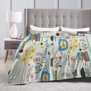 VIFUSAYA Girls Super Soft Microfleece Blanket Lightweight Cozy,for Beds/Sofa/Couch/Picnic/Camping/Travel Blanket 60"X50"