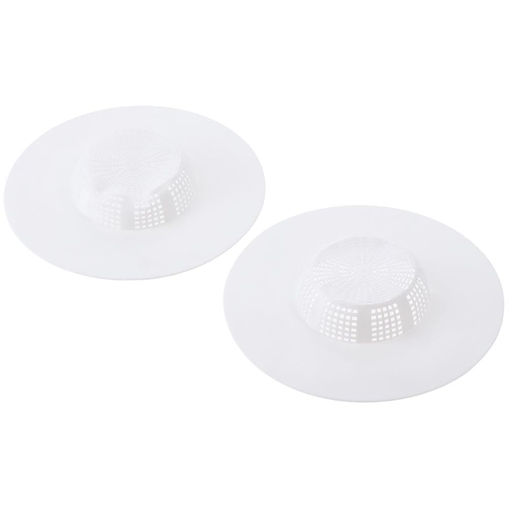 Urjumpea 2PCS Bathtub Drain Strainers Drain Hair Catcher for Shower Kitchen Bathroom Tub