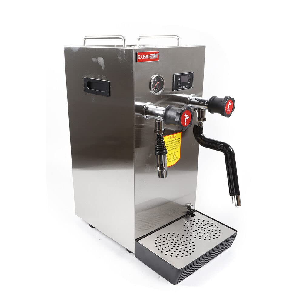 2500W 8L Commercial Multi-Purpose Milk Frother, Full-Automatic Steam Boiling Water Frothing Machine, Elec Milk Foam Maker for Espresso Coffee Tea Coffee Shop Dessert Shop Hotel Milk