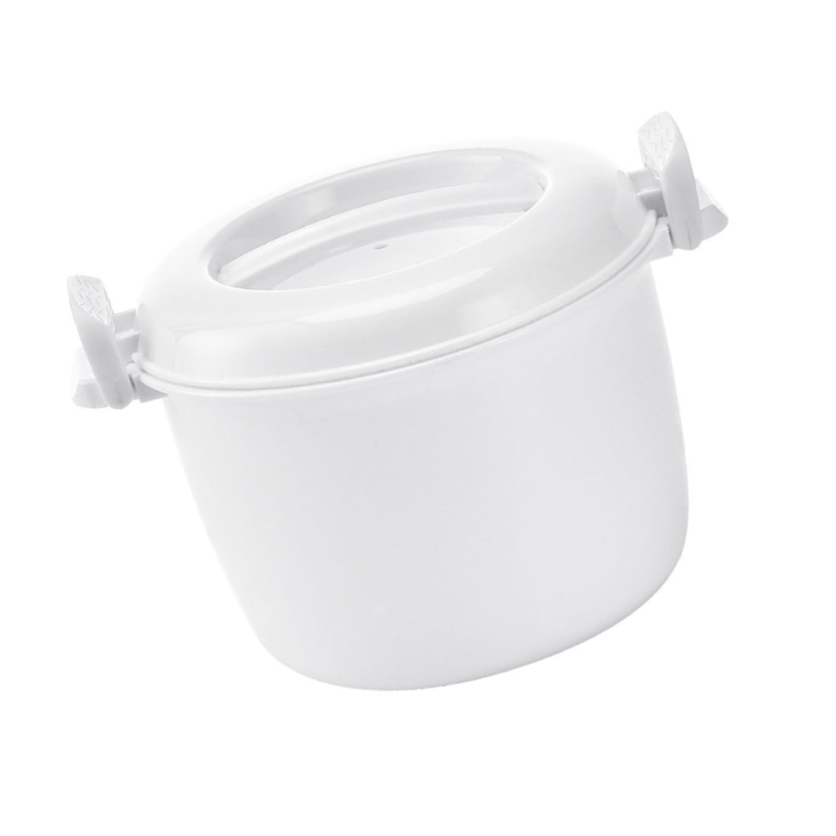 RORPOIR Rice Cooker Rice Maker for Microwave Food Storage Bowl Microwave Bowl with Lid Microwave Rice Pots Microwave Rice Cooking Microwave Steamer Basket Travel Pasta Insulation Plastic