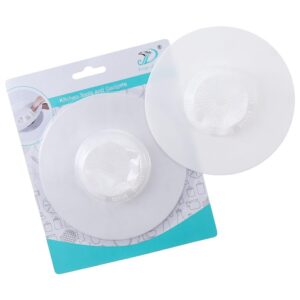 Urjumpea 2PCS Bathtub Drain Strainers Drain Hair Catcher for Shower Kitchen Bathroom Tub