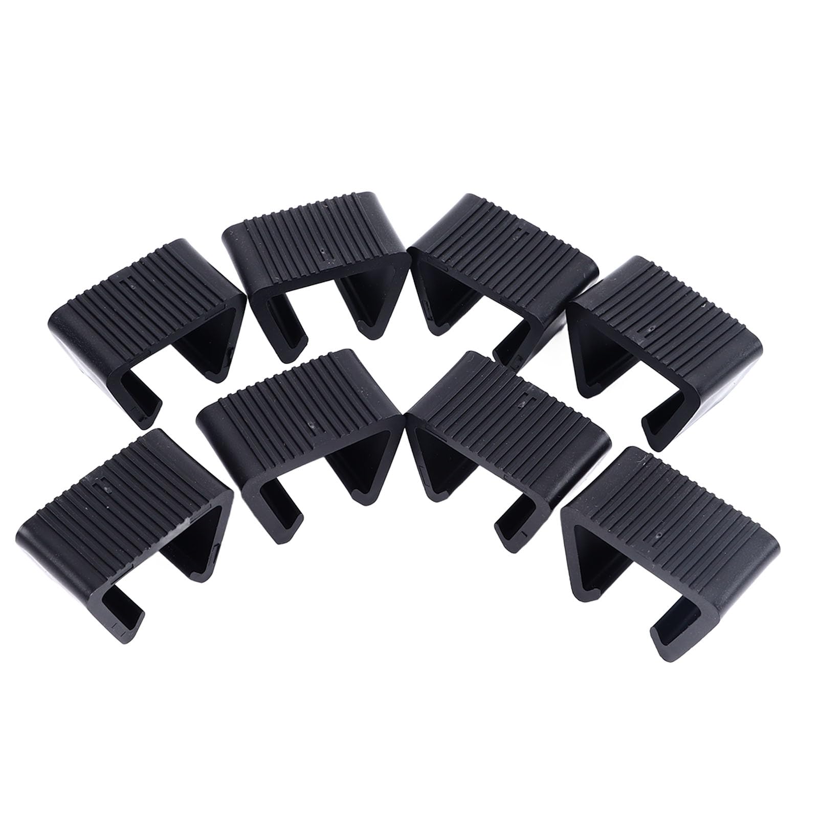 8 Pieces Outdoor Furniture Clips, Rattan Patio Sectional Sofa Furniture Chair Clips Connect Sectional or Module Wicker Couch Clamps Outdoor Rattan Furniture Connector Clips