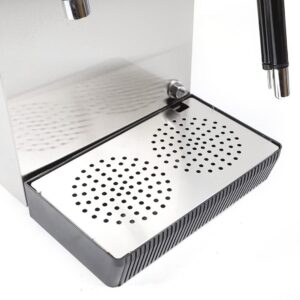 2500W 8L Commercial Multi-Purpose Milk Frother, Full-Automatic Steam Boiling Water Frothing Machine, Elec Milk Foam Maker for Espresso Coffee Tea Coffee Shop Dessert Shop Hotel Milk