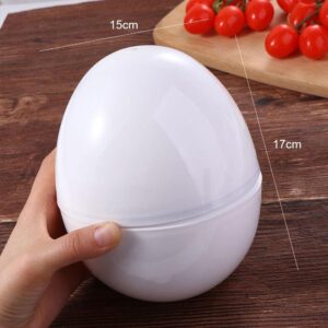 4 Grids Egg Cooker, Microwave Oven Egg Steamer, Microwave Special Egg Boiler For Home Breakfast Home Egg Cooking Tools