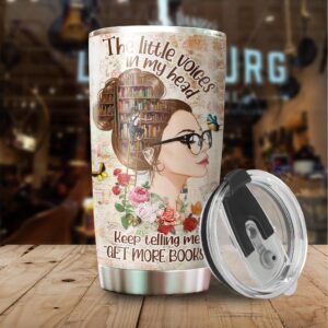 Book Lover Tumbler - Gifts For Book Lover On Christmas, Birthday - Librarian Tumbler for Women - Book Lover Mug - Book Lover Cup - Gifts for Women - Gifts for Her