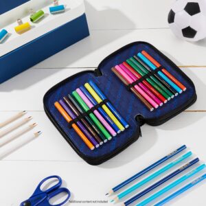 Chelsea F.C. Filled Pencil Case, Colouring and Stationery Set - School Supplies