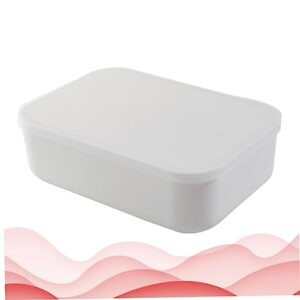 Amosfun 1pc Box Storage Box Storage Box Storage Box Storage Bins Storage Case Storage Organizer Transparent Lid Desktop