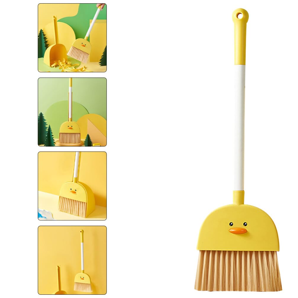 Healifty Cartoon Children Small Broom Home Cleaning Children Cleaning Tool Kids Broom House Cleaning Tools