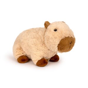 adorlynetty plushies capybara stuffed animal cute capybara plush soft capybara plushie pillows collection for kids(9inch)