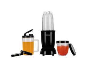 linsar high speed blender (matte black) with additional blender cups, amazing shape bullet blenders for making smoothies, mini blender, smoothie maker for gym, work or home