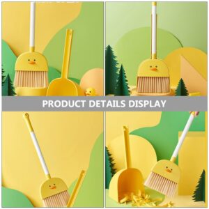 Healifty Cartoon Children Small Broom Home Cleaning Children Cleaning Tool Kids Broom House Cleaning Tools