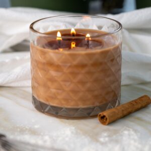 Gold Canyon Heritage Medium Candle, Brown Butter & Molasses Scented Candle, 14 oz. Three Wicks, 100% Natural Soy Wax, Notes of Maple, Brown Sugar, Cinnamon Stick, and Dark Rum | 35+ Hours of Burn Time