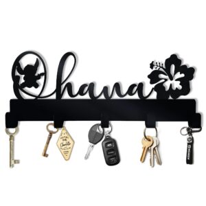 pentacle toys ohana family key hangers - disney world key hook rack - disney stitch key holders - disney home décor - disney castle key holder - disney housewarming gifts - room entrance décor