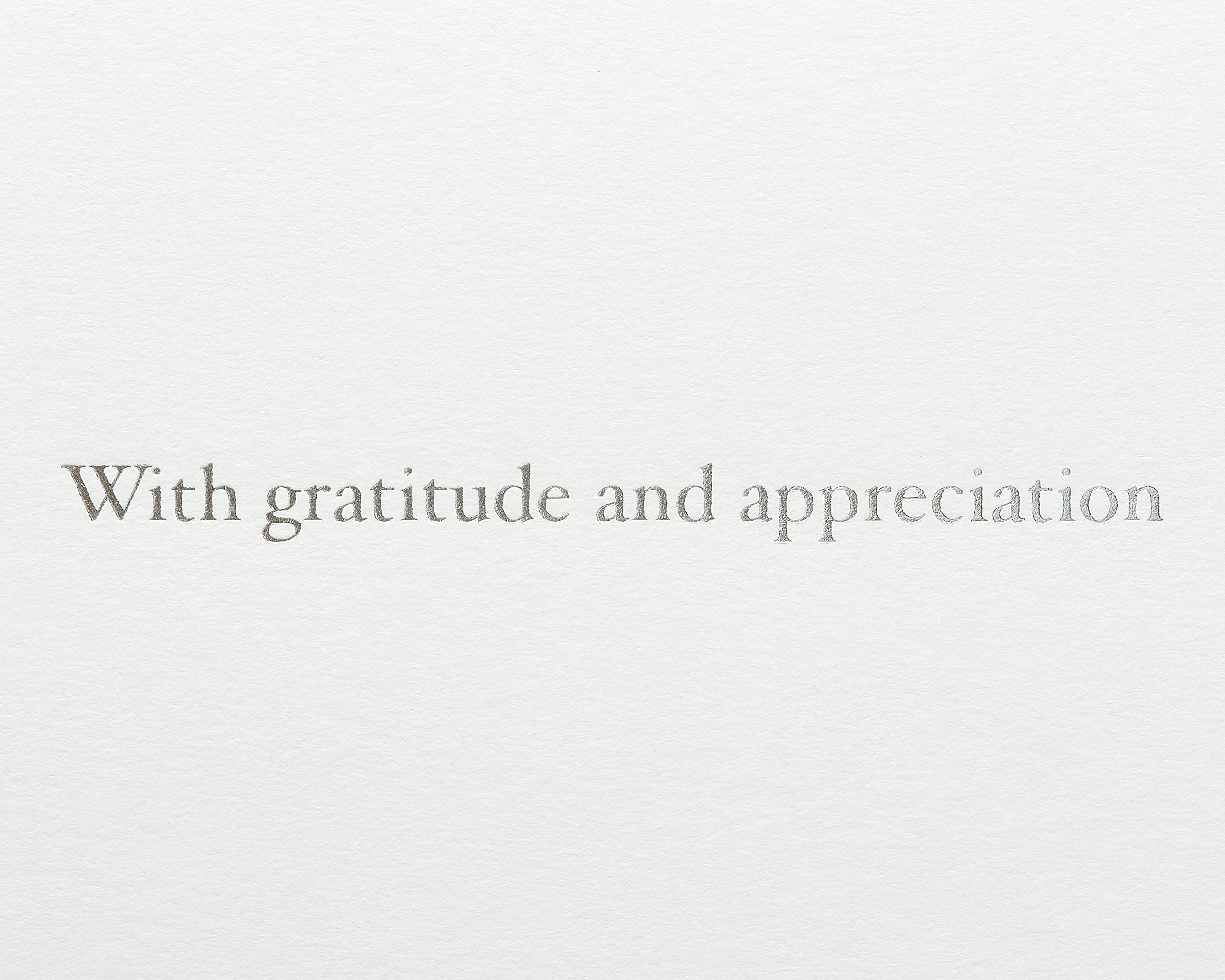 Papyrus Thank You Card (Gratitude and Appreciation)