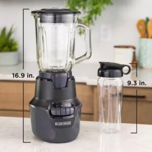 BLACK & DECKER BL1610BGP Performance HELIX Blender w/Personal Jar