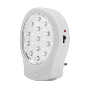 emergency lights, 13 leds rechargeable emergency light, portable emergency power failure night lights, automatic power failure outage light lamp fire emergency light, 2w ac110-240v