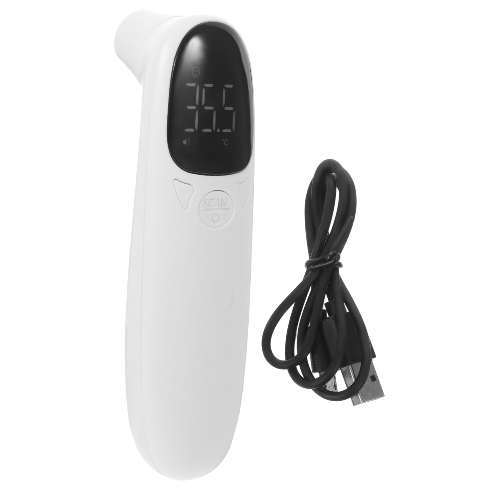 ABOOFAN 3 Sets pet Thermometer Portable Thermometer Animal Thermometer Safe Thermometer Light Thermometer Digital Thermometer Animal Electronic Screen pet Temperature Device Pet Supply Ear