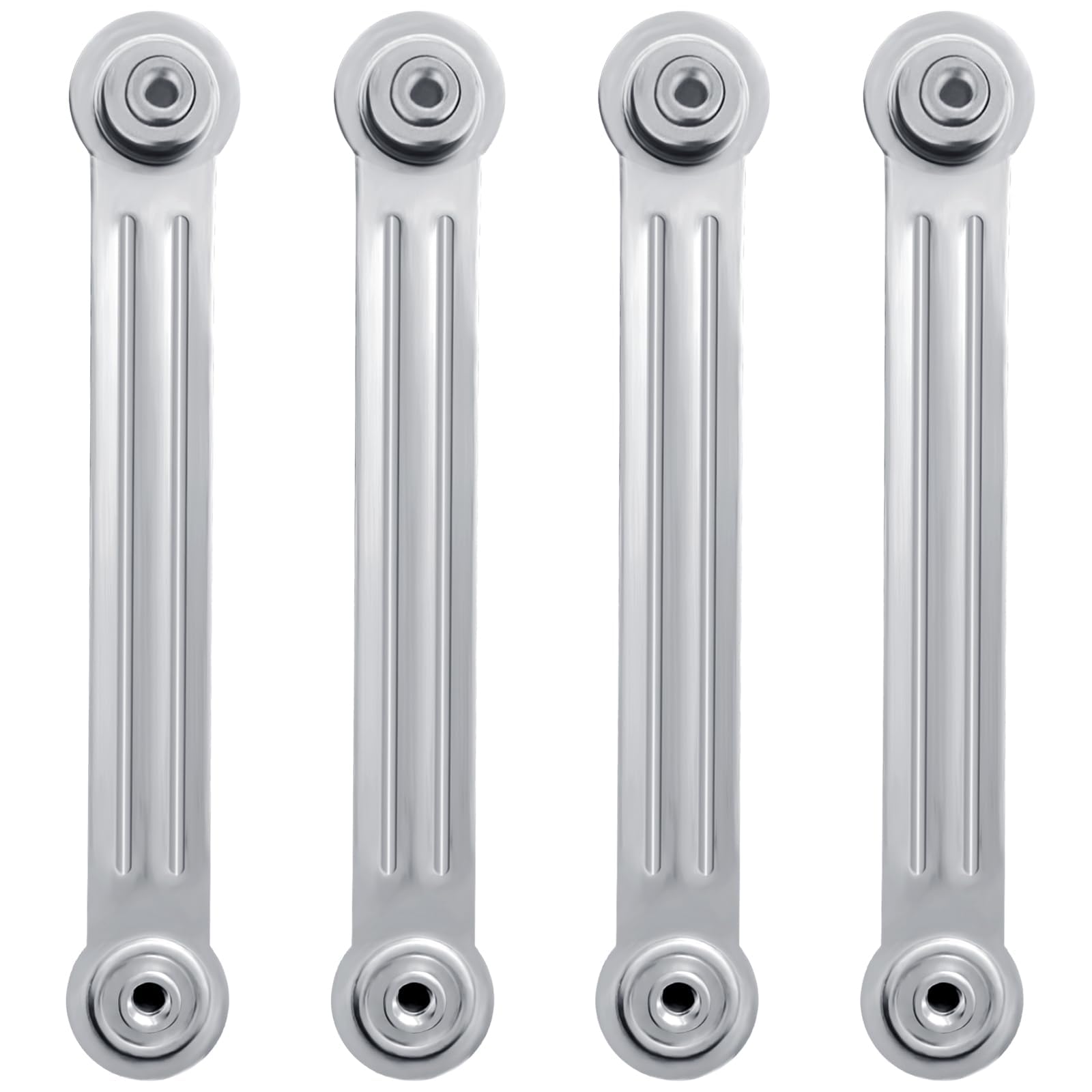 Glider Bearing Arm Bracket Replacement Hardware Rocker Parts, 9 Inch Overall Length, 7-1/2 Inch Between Mounting Holes, 4 Pack Patio Glider Parts Rocker for Outdoor Glider and Garden Bench