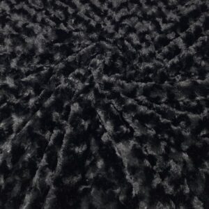 rose faux fur fabric by the yard: soft plush material, diy sewing projects, craft supplies, custom blankets, home textiles