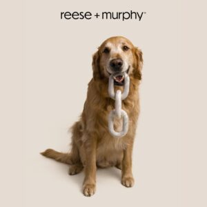 Reese+Murphy Dog Chew Toy Durable Dog Toys & Tough Dog Toys - Dog Chew Toys for Aggressive Chewers - Dog Toys for Large Aggressive Chewers