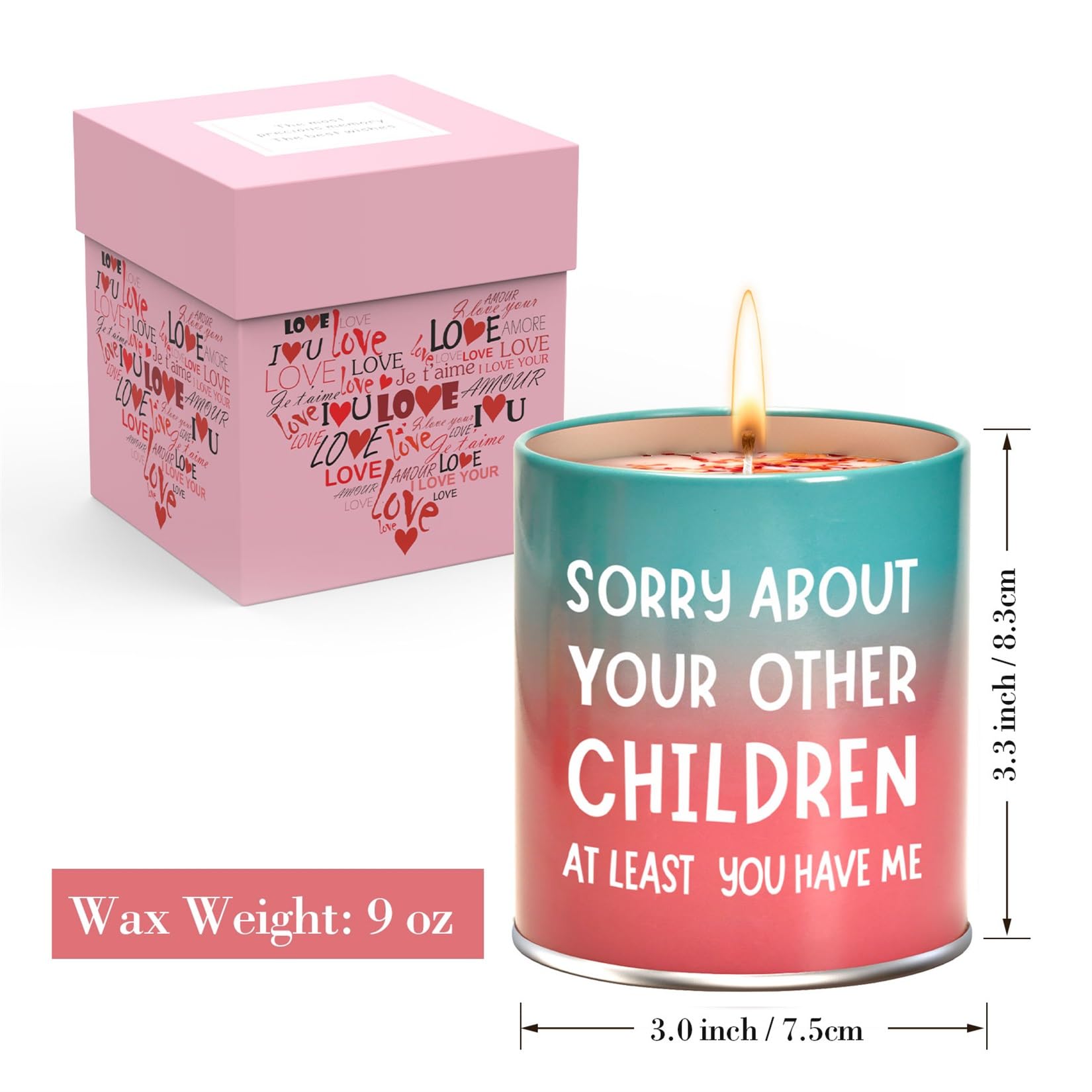 Mothers Day Gifts for Mom,Gifts from Daughter Son Kids,Birthday Gifts for Mom-Mom Gifts,Christmas Gifts for Mom,Funny Gifts Ideas for Mom-Scented Candles (Scented Candle-1)