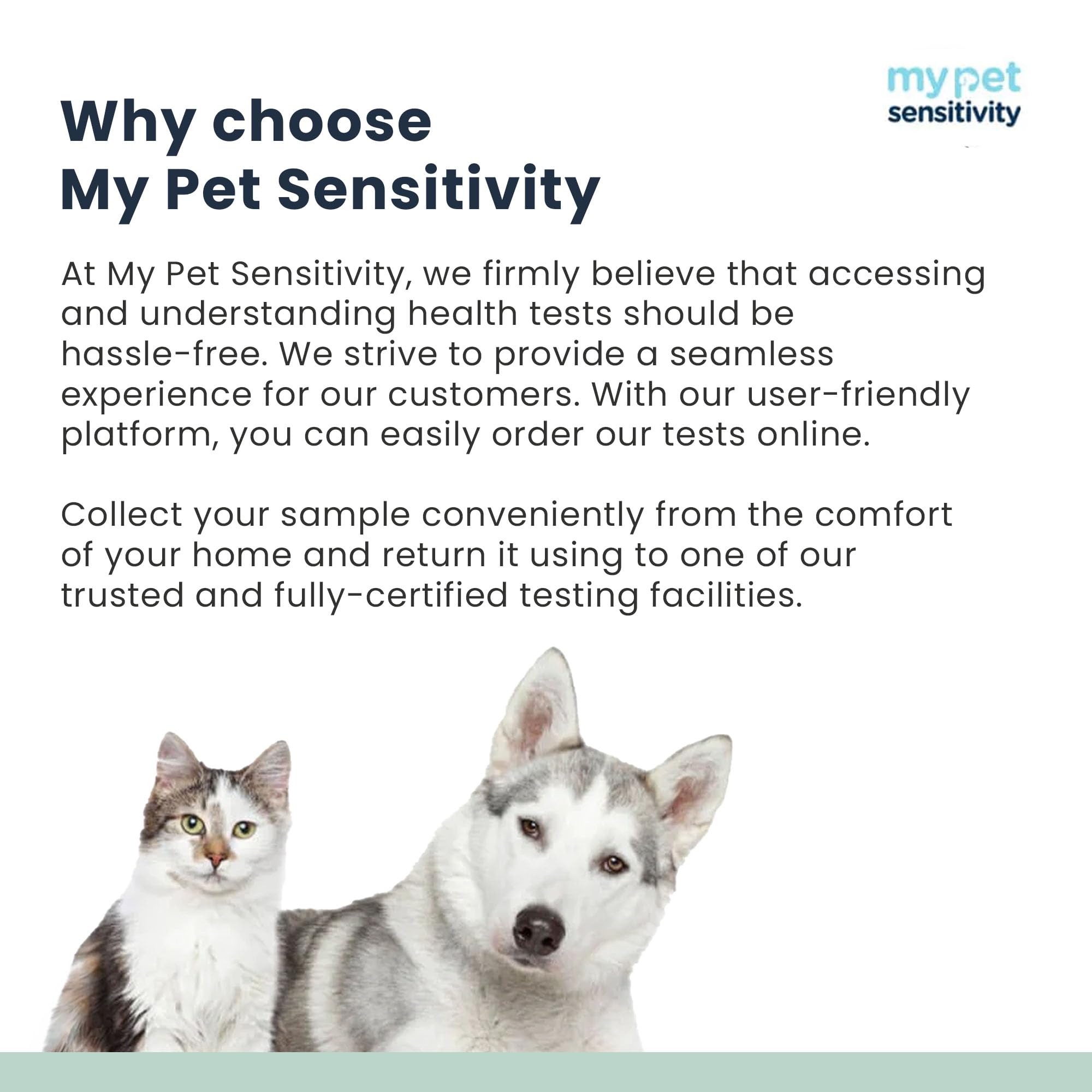 My Pet Sensitivity Test - Home Dog Sensitivity Test | 300 Items Checked | Fast 3-5 Day Results | Painless Hair Sample Method | Food, Environment & Additives Analysis | All Dog Breeds & Ages