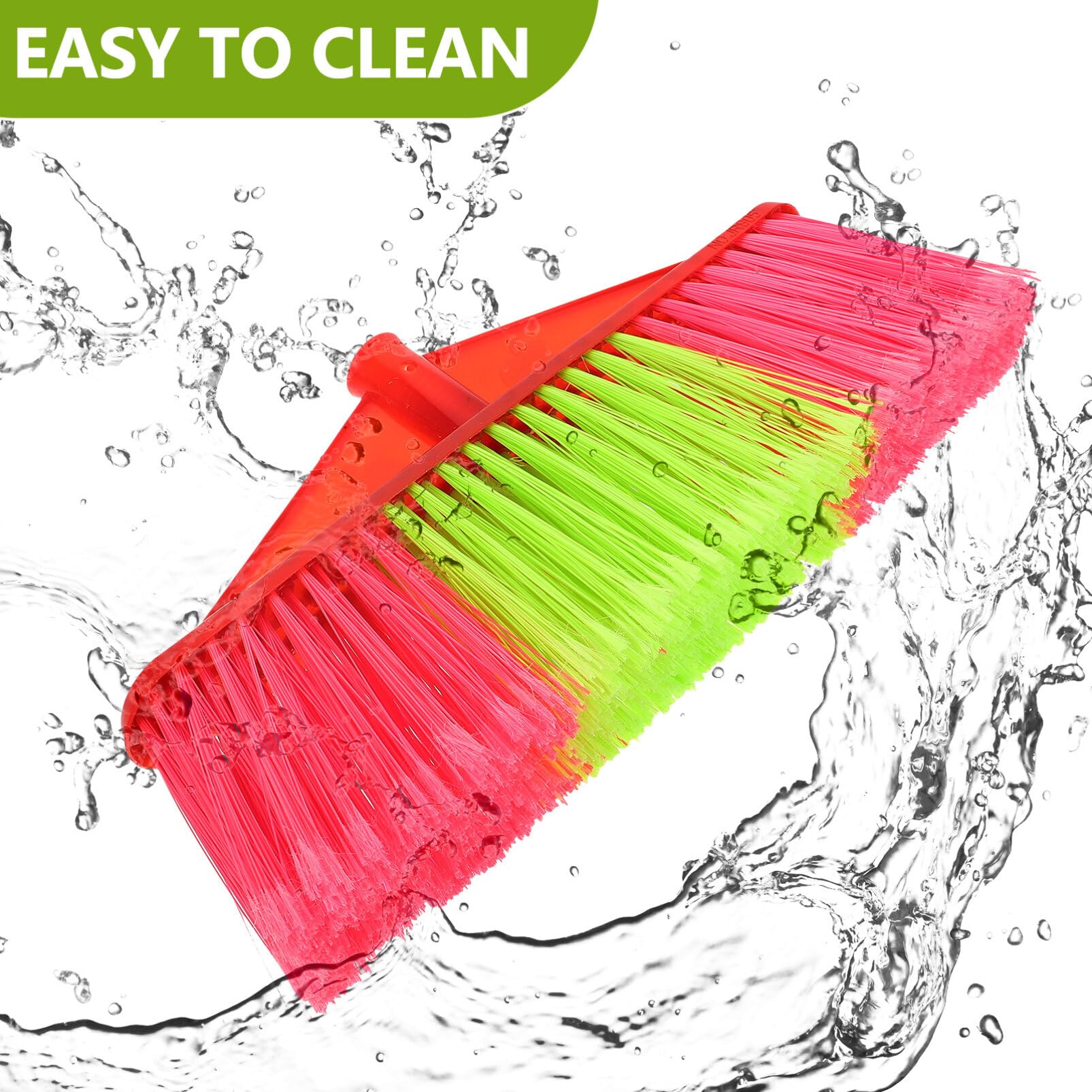 2pcs Plastic Broom Head 2pcs Broom Head for Broom Floor Broom Head Broom Part for Clean Broom Head for Clean Cleaning Broom Replacement Cleaning Broom Head Kitchen Accessory