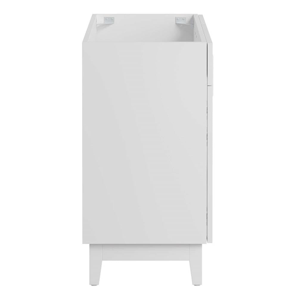 Modway EEI-6400-WHI Miles 36” Bathroom Vanity Cabinet (Sink Basin Not Included), White