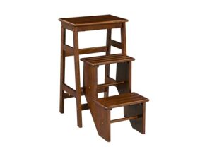 niko folding 30" step stool - cappuccino