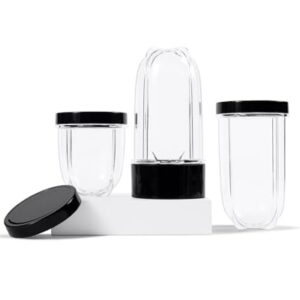 Magic Bullet Deluxe Upgrade Kit, Black, 12-Ounce Food Blender, Dishwasher Safe