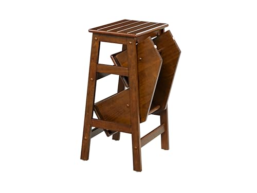 Niko Folding 30" Step Stool - Cappuccino