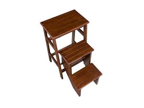 Niko Folding 30" Step Stool - Cappuccino