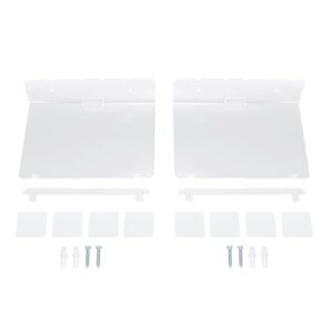 Acrylic Floating Shelf, 2 Pack Wall Mount Shelf for Speaker Monitor Living Room Wall Decor, 7.9x5.9