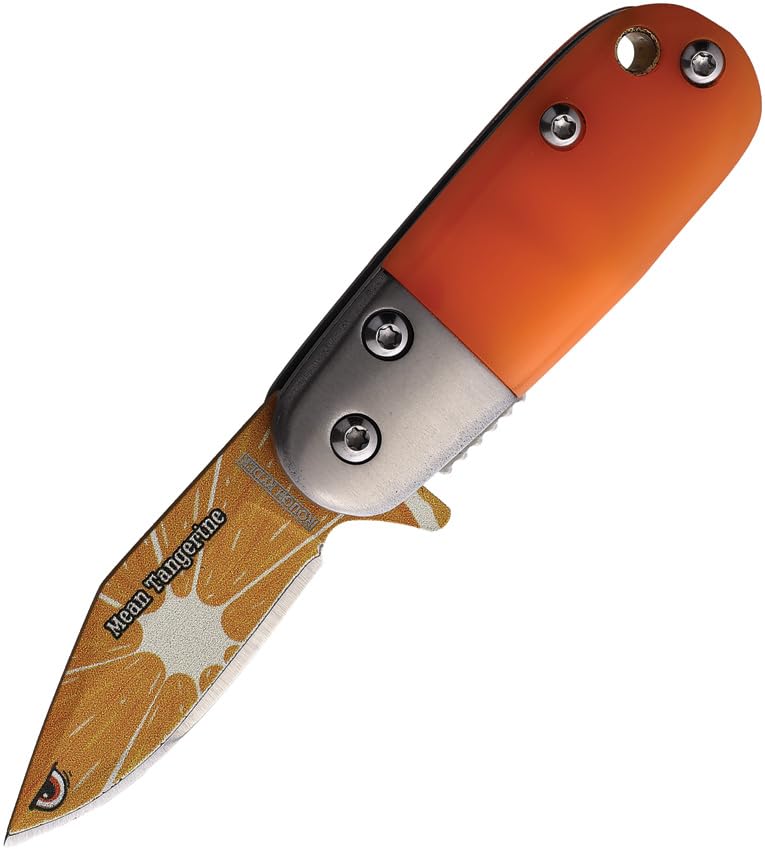 Rough Ryder Mean Tangerine Linerlock RR2604