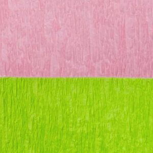 K-Kraft USA-Made Hanging Decorative Crepe Paper Streamers for Birthday, Party, Holiday, School, Wedding, Shower, or Graduation (Pink and Green)